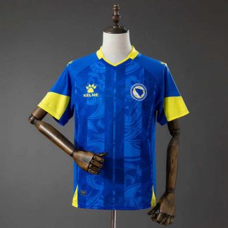 Poceni Bosna in Hercegovina Domači 2025-2026 Nogometni dres Moški modra