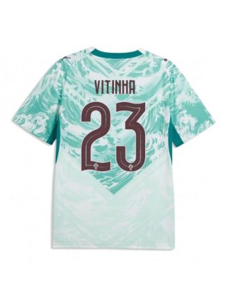 Poceni Nogometni dres Portugalska SP 2026 Vitinha #23 Gostujoči Kratek rokav