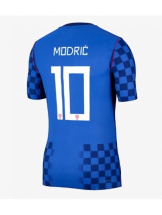 Najcenejši Nogometni dres Hrvaška SP 2026 Luka Modric #10 Gostujoči