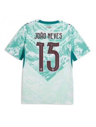 Poceni Portugalska SP 2026 nogometni dres z imenom Joao Neves #15 Gostujoči