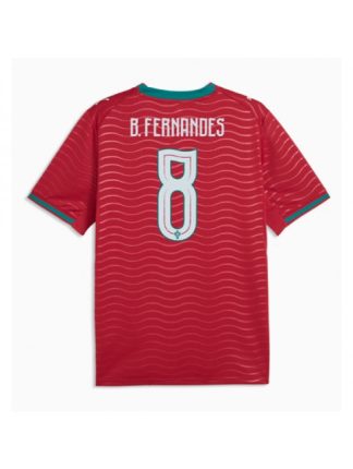 Prodaja Nogometni dres Portugalska SP 2026 Bruno Fernandes #8 Domači Kratek rokav