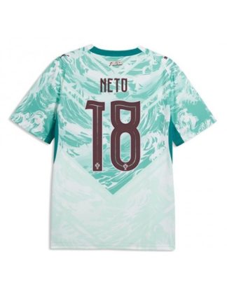 Prodaja Nogometni dres Portugalska SP 2026 Pedro Neto #18 Gostujoči Kratek rokav
