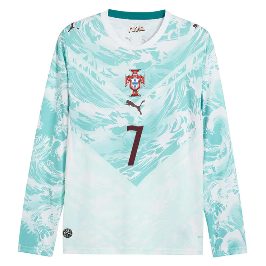 Prodajo Moški Nogometni dres Portugalska SP 2026 Gostujoči tisk Cristiano Ronaldo 7