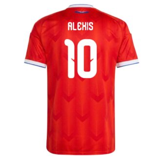 Prodajo Moški Nogometni dres reprezentance Čile SP 2026 Alexis Sánchez #10 Domači
