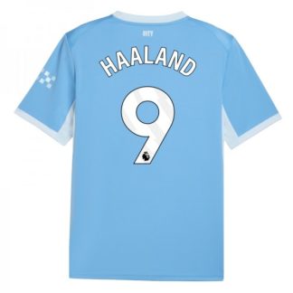 Prodajo Moški nogometni dres Manchester City Erling Haaland #9 Domači 2026-27