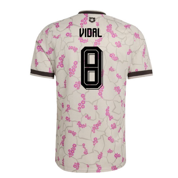Prodajo Nogometni dres reprezentance Čile SP 2026 Gostujoči tisk Arturo Vidal 8