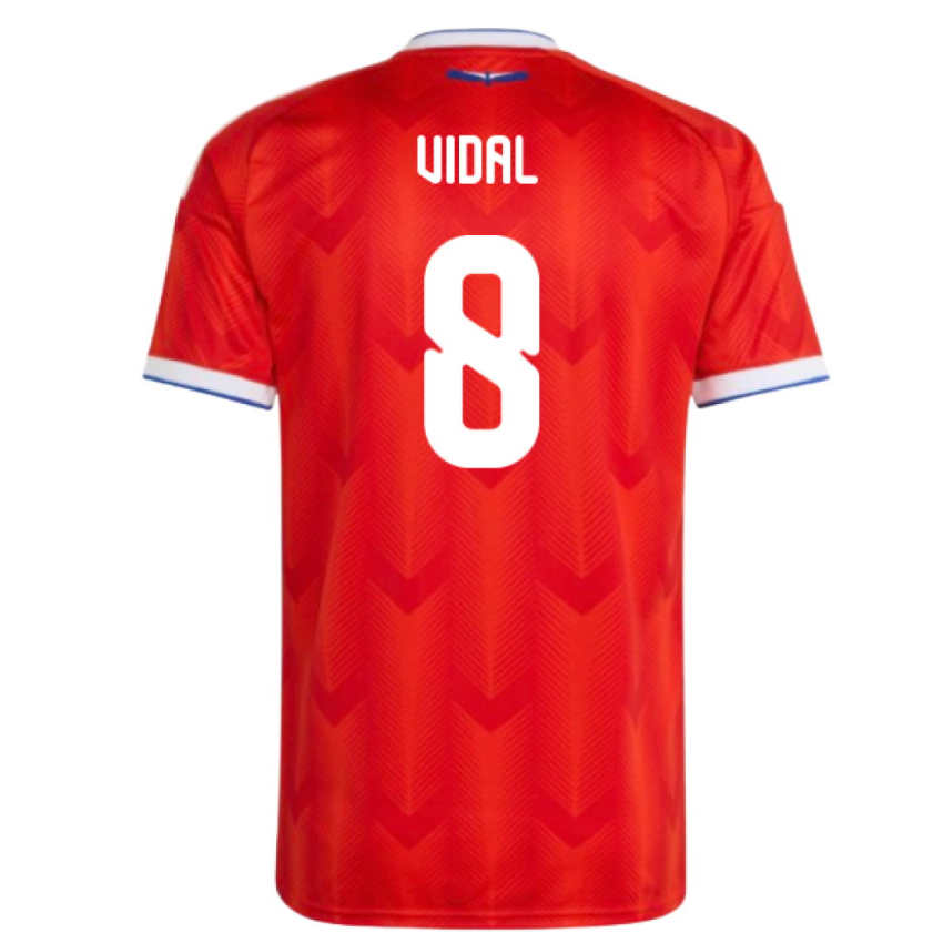 Prodajo Poceni Nogometni dres reprezentance Čile SP 2026 Arturo Vidal #8 Domači