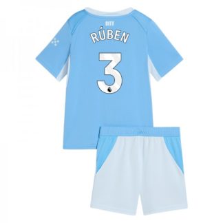 Prodajo Poceni Otroški nogometni dres kompleti Manchester City Rúben Dias #3 Domači 2026-27
