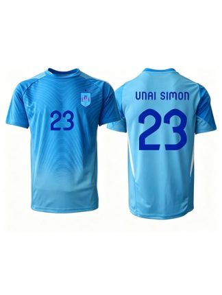 Kupite Poceni Vratar dres Španija SP 2026 Unai Simon #23 Domači modra