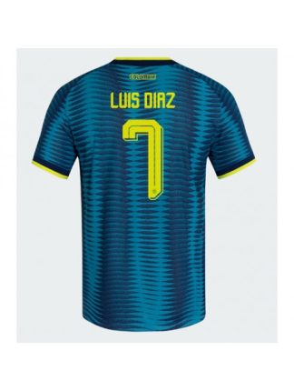 Luis Diaz #7 Poceni Nogometni dres Kolumbija SP 2026 Gostujoči Kratek rokav