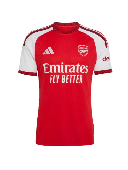 Poceni Moški Nogometni dres Arsenal Bukayo Saka #7 Domači 2026-27 rdeča-1