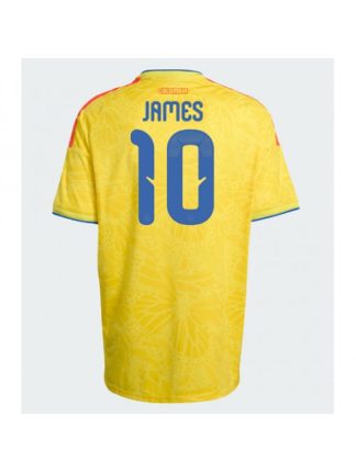 Nogometni dres prodaja Kolumbija SP 2026 James Rodriguez #10 Domači rumena