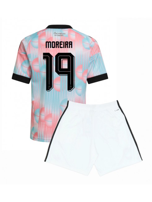 Otroški Nogometni dres kompleti Belgija SP 2026 Diego Moreira #19 Gostujoči