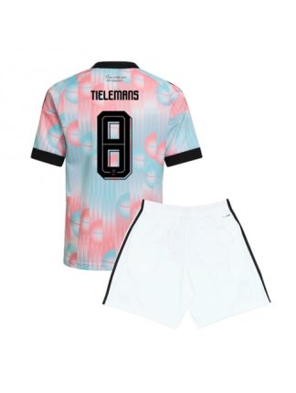 Otroški Nogometni dres kompleti Belgija SP 2026 Youri Tielemans #8 Gostujoči