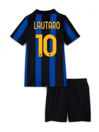Najcenejši Otroški Nogometni dres kompleti Inter Milan 2026-27 Lautaro Martinez #10 Domači