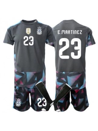 Otroški Vratar dres kompleti Argentina SP 2026 Emiliano Martinez #23 Domači