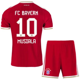 Najcenejši Otroški dres za nogomet FC Bayern München Jamal Musiala #10 Domači 2026-27