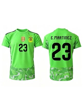 Poceni Nogometni dres Argentina SP 2026 Emiliano Martinez #23 Vratar Gostujoči