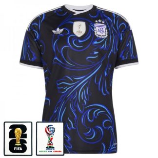 Poceni Nogometni dres Argentina SP 2026 Gostujoči z značko