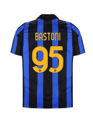 Poceni Nogometni dres Inter Milan 2026-27 Alessandro Bastoni #95 Domači modra in črna