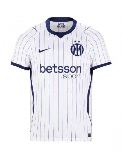 Poceni Nogometni dres Inter Milan 2026-27 Alessandro Bastoni #95 Gostujoči bela-1