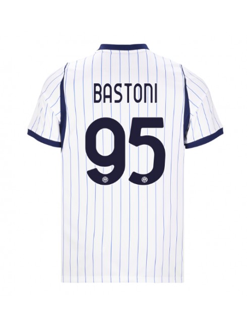 Poceni Nogometni dres Inter Milan 2026-27 Alessandro Bastoni #95 Gostujoči bela