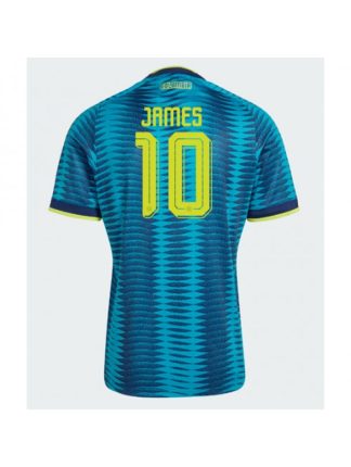 Poceni Nogometni dres Kolumbija SP 2026 James Rodriguez #10 Gostujoči Kratek rokav
