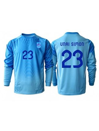 Najcenejši Vratarski dres Španija SP 2026 Unai Simon #23 Domači Dolgi rokav