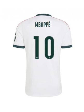 Najcenejši nogometni dres Real Madrid 2026-27 Kylian Mbappe #10 Domači Kratek Rokav