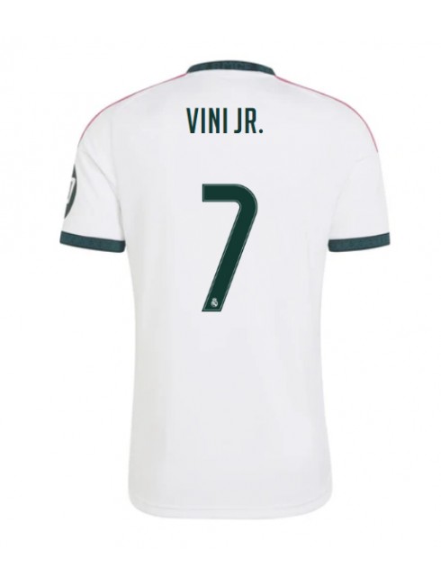 Najcenejši nogometni dres Real Madrid 2026-27 Vinicius Junior #7 Domači Kratek Rokav
