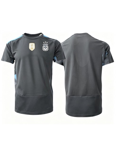 Najcenejši Vratarski dres Argentina SP 2026 Domači črna Kratek rokav