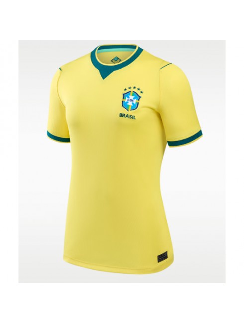 Najcenejši Nogometni dres Brazilija SP 2026 Domači Ženski