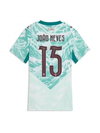 Prodaja Ženski dres Portugalska SP 2026 Joao Neves #15 Gostujoči Kratek rokav