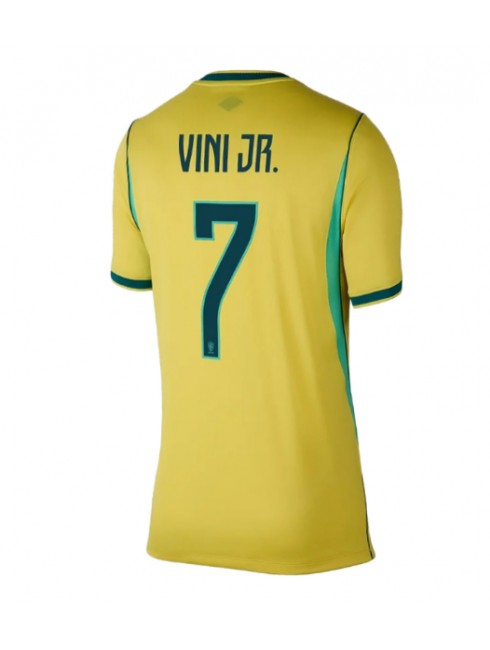 Prodaja dresi Brazilija SP 2026 Vinicius Junior #7 Domači rumena Ženski