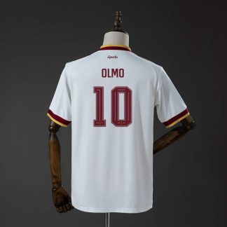 Kupiti Poceni nogometni dres Španija SP 2026 Dani Olmo #10 Gostujoči– izdaja prvakov
