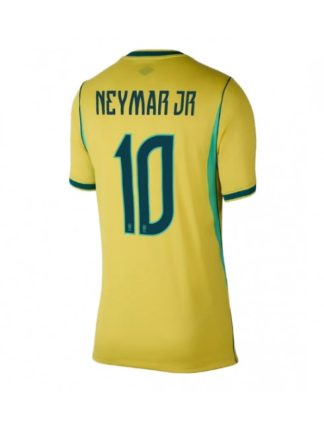 Poceni Ženski Brazilija SP 2026 nogometni dres tisk Neymar Jr #10 Domači