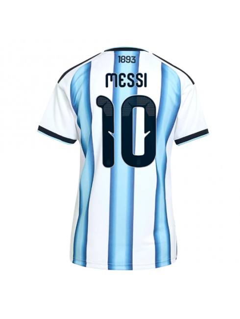 Najcenejši Nogometni dres Argentina SP 2026 Lionel Messi #10 Domači Ženski