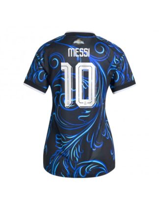 Najcenejši Nogometni dres Argentina SP 2026 Lionel Messi #10 Gostujoči Ženski