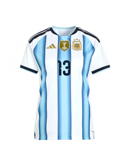 Najcenejši Nogometni dres Argentina SP 2026 Romero #13 Domači Ženski -1