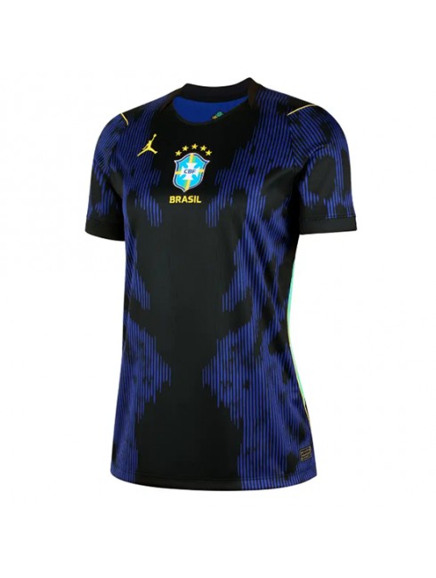 Najcenejši Nogometni dres Brazilija SP 2026 Gostujoči Ženski
