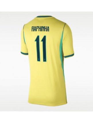 Nakup Ženski Nogometni dresi Brazilija SP 2026 Raphinha Belloli #11 Domači rumena