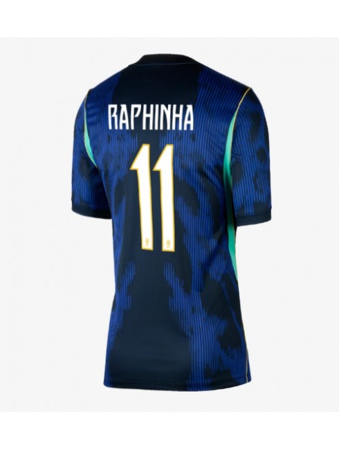 Kupiti Ženski Nogometni dres Brazilija SP 2026 Raphinha Belloli #11 Gostujoči modra