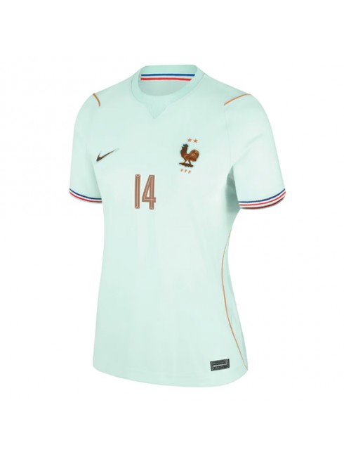 Ženski Nogometni dres Francija SP 2026 Adrien Rabiot #14 Gostujoči Kratek rokav-1