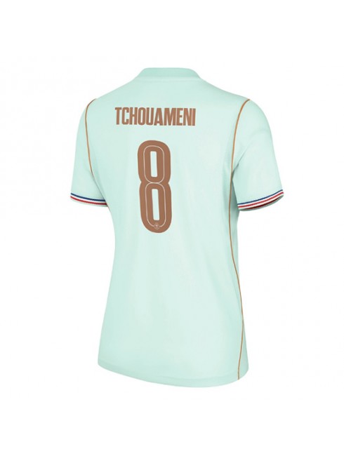 Ženski Nogometni dres Francija SP 2026 Aurelien Tchouameni #8 Gostujoči Kratek rokav