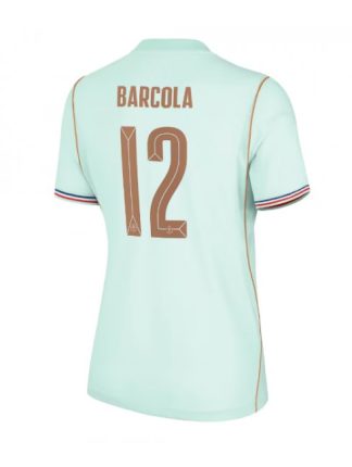 Najcenejši Ženski Nogometni dres Francija SP 2026 Bradley Barcola #12 Gostujoči Kratek rokav