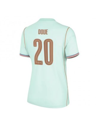 Najcenejši Ženski Nogometni dres Francija SP 2026 Desire Doue #20 Gostujoči Kratek rokav