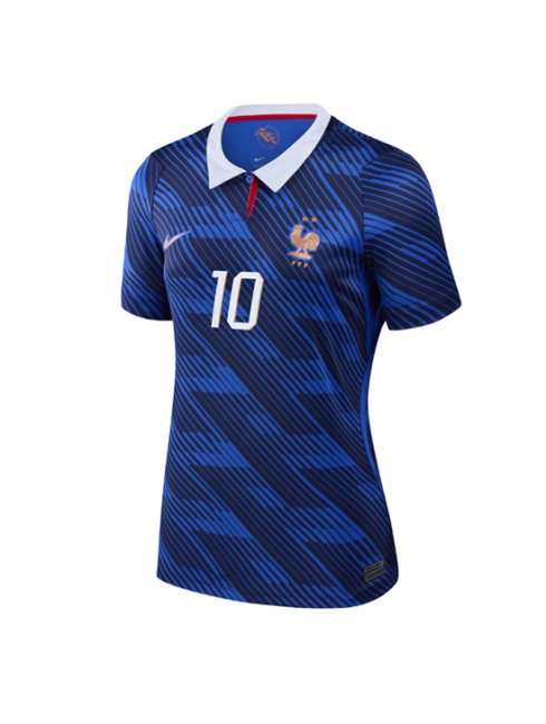 Ženski Nogometni dres Francija SP 2026 Kylian Mbappe #10 Domači Kratek rokav-1
