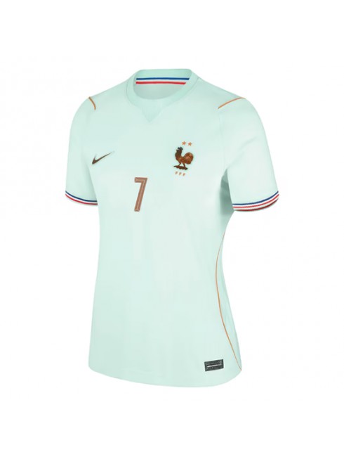 Ženski Nogometni dres Francija SP 2026 Ousmane Dembele #7 Gostujoči Kratek rokav-1