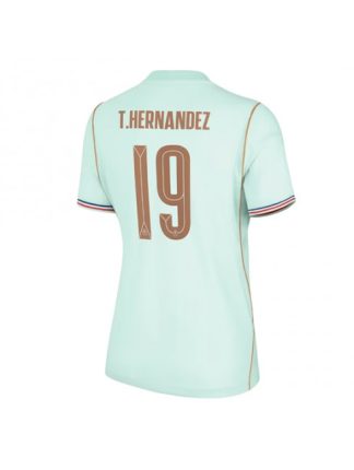Poceni Ženski Nogometni dres Francija SP 2026 Theo Hernandez #19 Gostujoči Kratek rokav