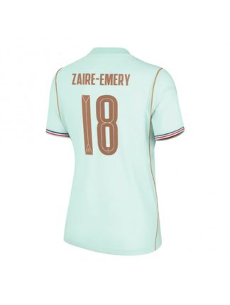 Ženski Nogometni dres Francija SP 2026 Warren Zaire-Emery #18 Gostujoči Kratek rokav